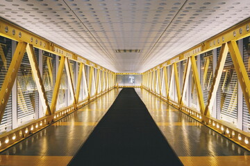 Poster - Tunnel in building
