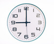© jiradet_ponari - Modern Circula Round Shape Wall Clock on White Background Show time at 9:00