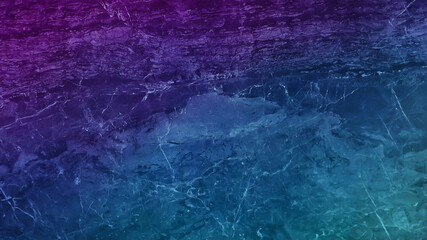 Wall Mural - gradient marble painting background from violet to blue and cyan color. abstract beautiful marble material background Use for banner, cover, poster, wallpaper, with blank space for text.  