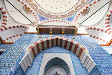 Rustem Pasha Mosque In Istanbul, Turkey