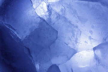 Poster - beautiful blue ice. background for design