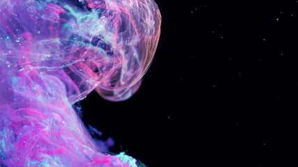 Wall Mural - Nebula and galaxies in space.