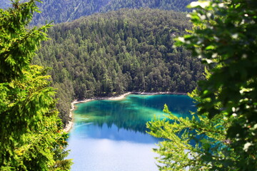 Canvas Print - lake in the Alps Germany