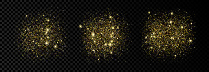 Wall Mural - goldbackground-158