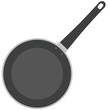 © Alexandra - Vector pan for fried, for kitchen illustration
