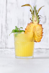 Wall Mural - Pineapple cocktail