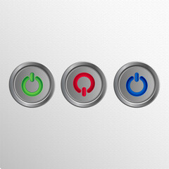Vector sketch elevator buttons and panel Controls. Vector illustration isolated on white background.