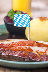 Wall Mural - bavarian roasted pork