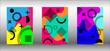 © niko180180 - A set of modern abstract covers.