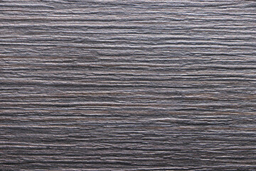 Canvas Print - Gray background with horizontal stripes simulating the surface and texture of wood. Empty background.