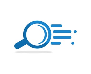 Sticker - Magnifying glass logo
