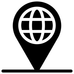 Sticker - Global Location Pin