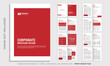 Multipurpose Corporate brochure template, Company profile brochure template design, Minimalist business brochure template,