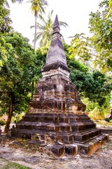 temple in thailand, digital photo picture as a background , taken in Sisaket temple laos, asia , taken in Sisaket temple , luang prabang, laos, asia