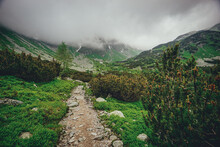 Hiking In Western Tatra Mountains In Slovakia