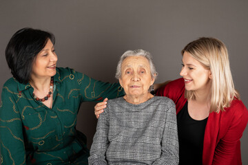 Poster - Women generations in a family