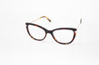Brown Optic glasses white background