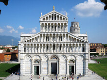 Pisa Cathedral (Duomo Di Pisa) And The Leaning Tower In Pisa, ITALY