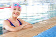 © Pixel-Shot - Sporty female swimmer in pool