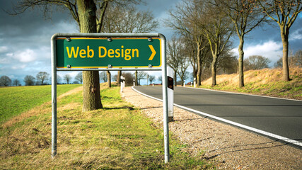 Street Sign to Web Design