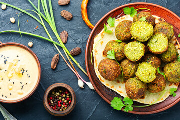 Falafel,vegan Israeli food