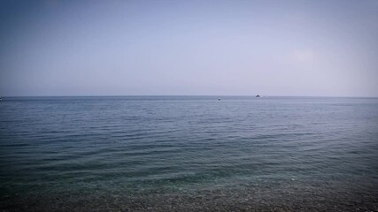 Wall Mural - Beautiful view of sea in summer in Morocco