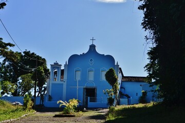 blue church