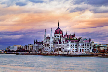 The amazing Hungarian Parliament Building in Budapest