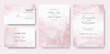 © REZI - Watercolor wedding invitation card