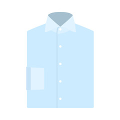 Canvas Print - Folded Shirt Icon