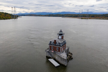 Poster - Hudson Athens Lighthouse - New York