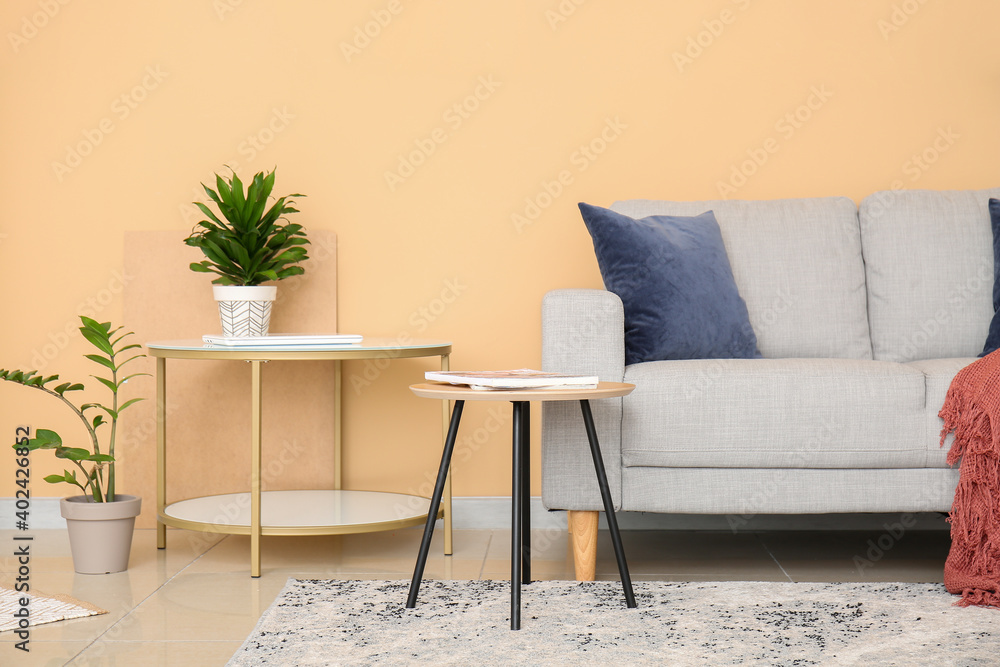 Interior of modern living room