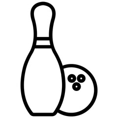 Sticker - Bowling Game