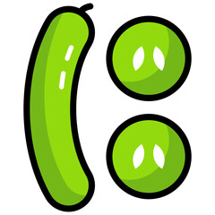 Sticker - Peas 