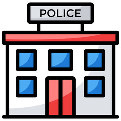 Poster - Police Station