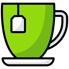 Sticker - Tea Cup