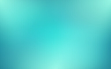 abstract blurred turquoise background and gradient texture for your graphic design