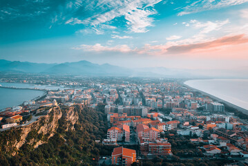 Panoramic view of the city of Milazzo