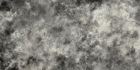Canvas Print - contrasting black and white abstract textured background, dirty and splattered