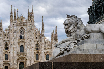 Wall Mural - Milano, Piazza Duomo