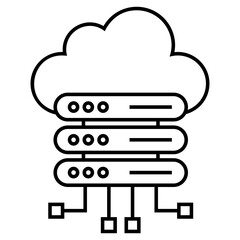 Wall Mural - cloud sharing