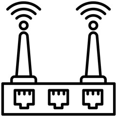 Sticker - Wifi Router 