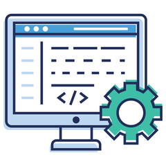 Wall Mural - Web Development 