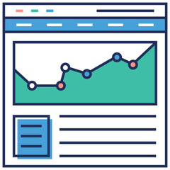 Wall Mural - Business Analytics 