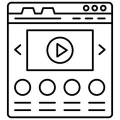 Wall Mural - videography website