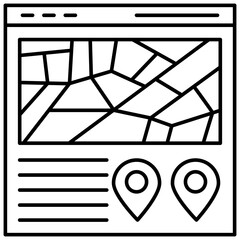Wall Mural - web location