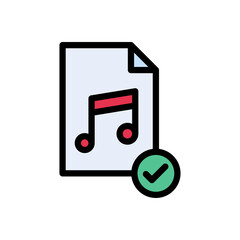 Sticker - music file