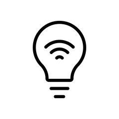 Sticker - bulb wifi