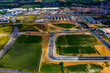 Baustelle Bad Vilbel  Stadthäuser Stadtgarten | Luftbilder von einer Baustelle in Bad Vilbel  Stadthäuser Stadtgarten