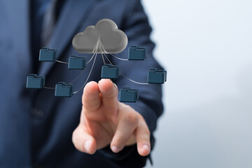cloud computing, cloud computing and big data concept, cloud computing technology internet concept b